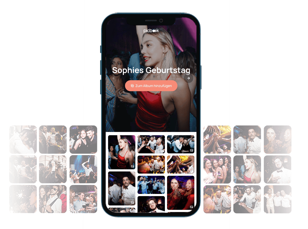 Picbook - Fotos und Videos von Geburtstagsfeiern der Gäste