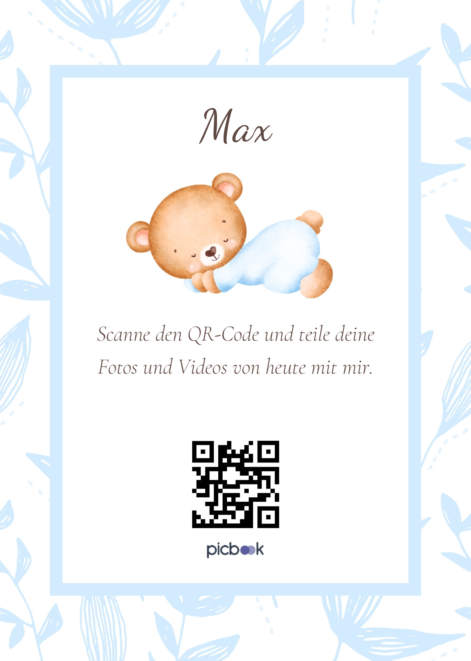 QR-Code-Rahmen 13x18