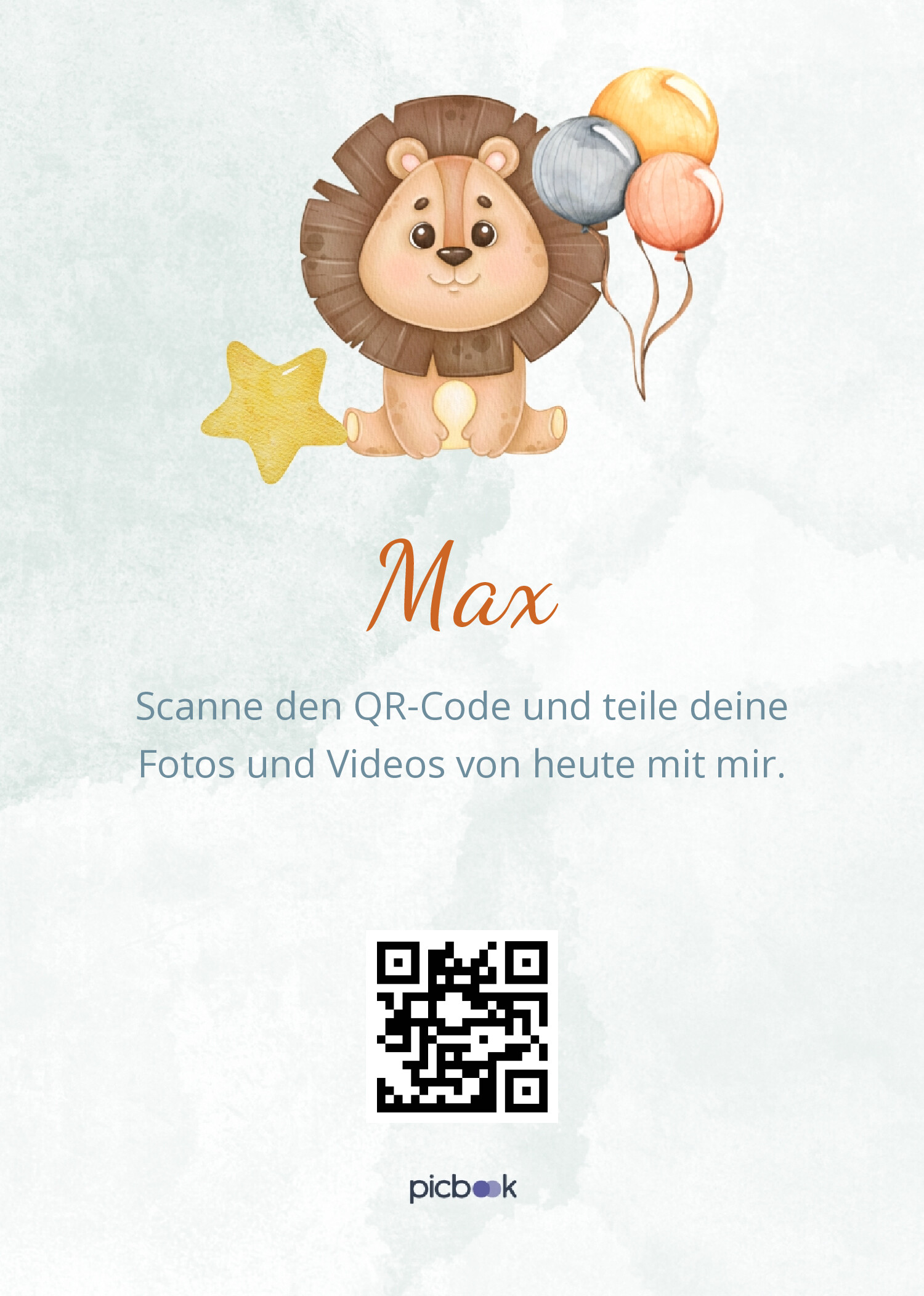 QR-Code-Rahmen 13x18