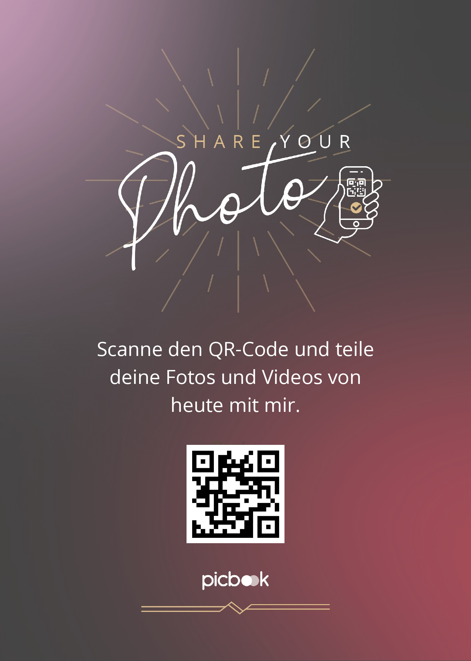 QR-Code-Rahmen 13x18