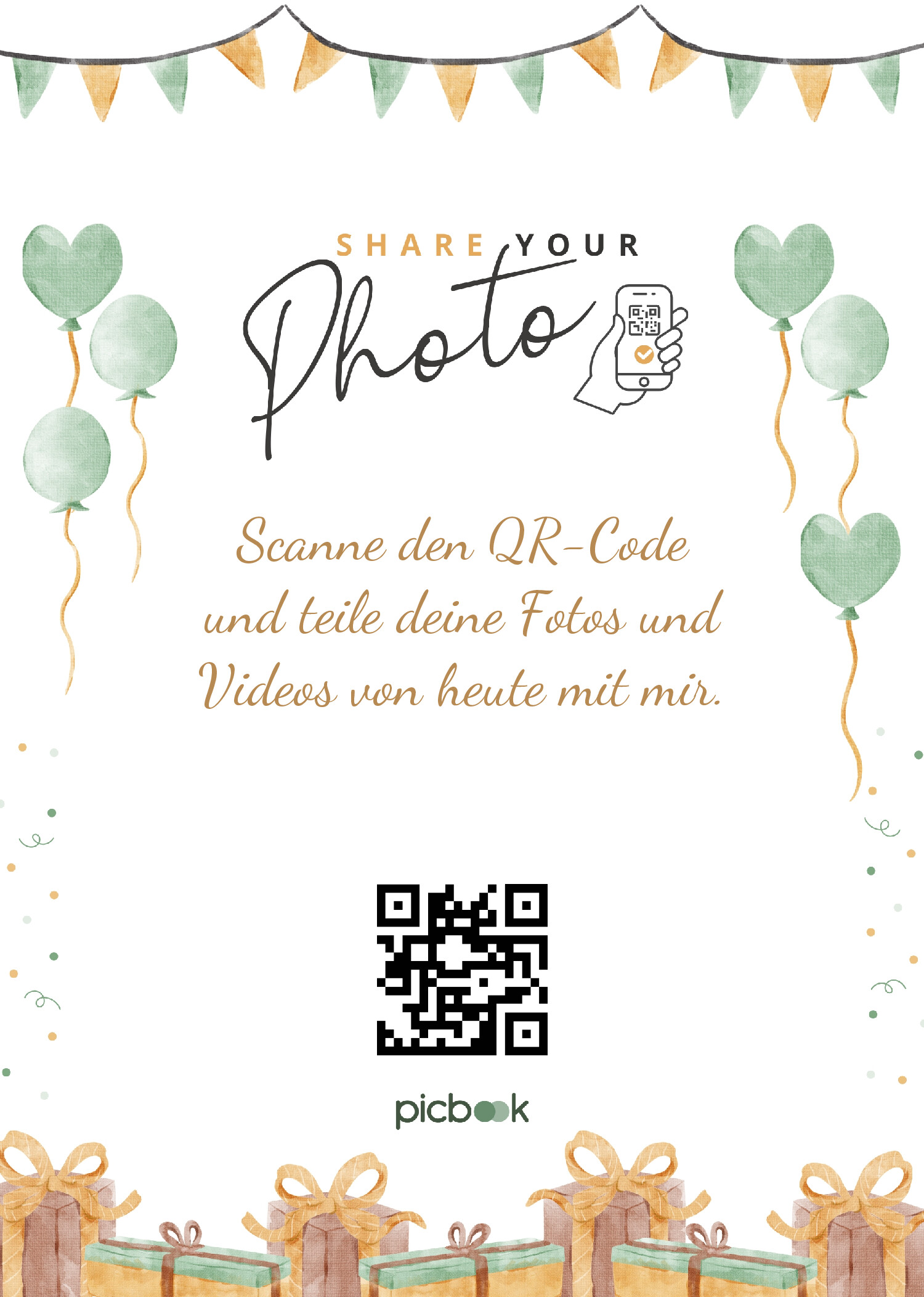 QR-Code-Rahmen 13x18