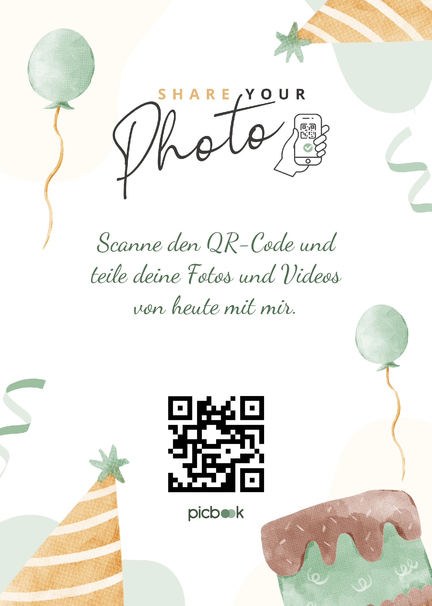 QR-Code-Rahmen 13x18