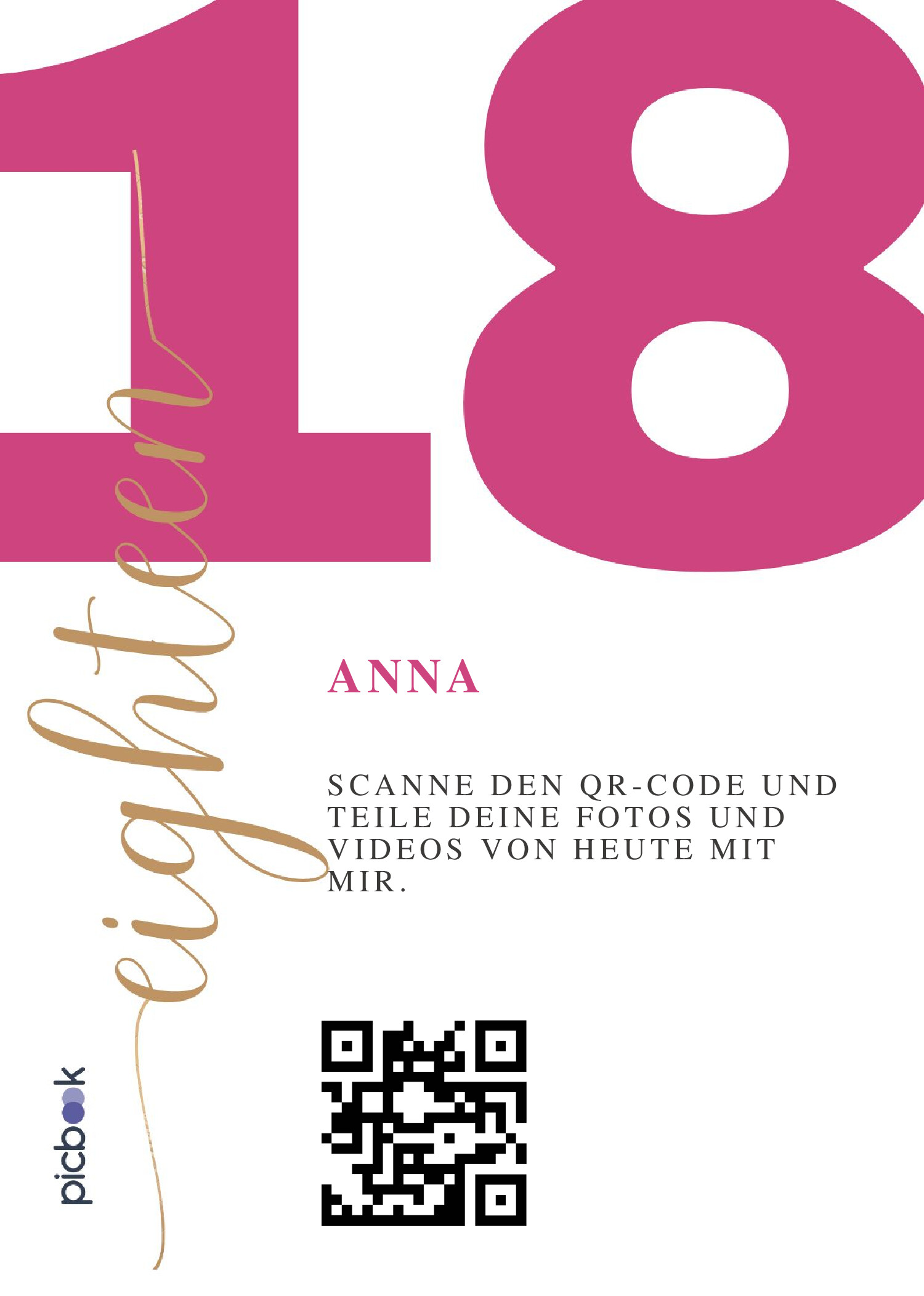 QR-Code-Rahmen 13x18