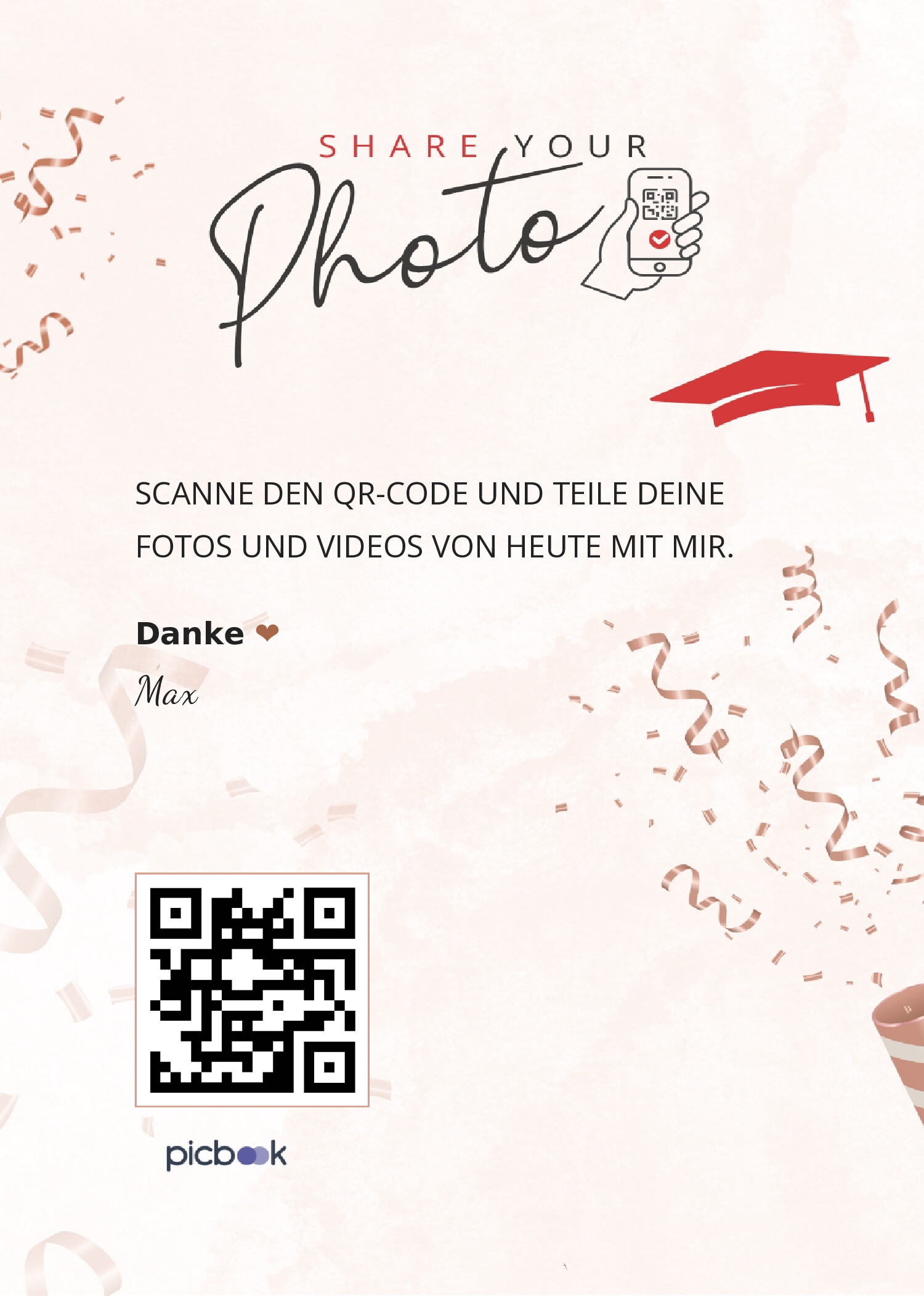 QR-Code-Rahmen 13x18