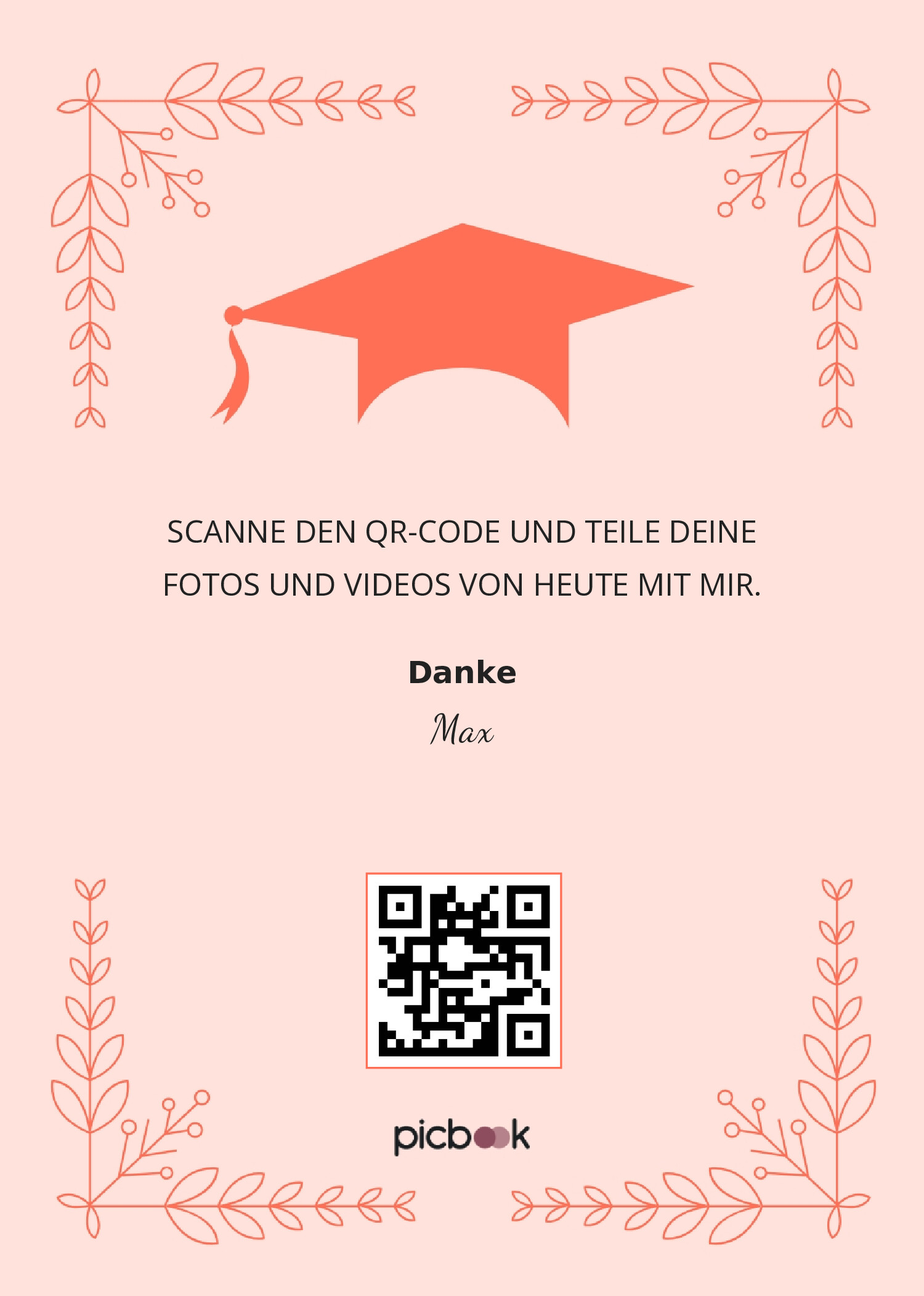 QR-Code-Rahmen 13x18