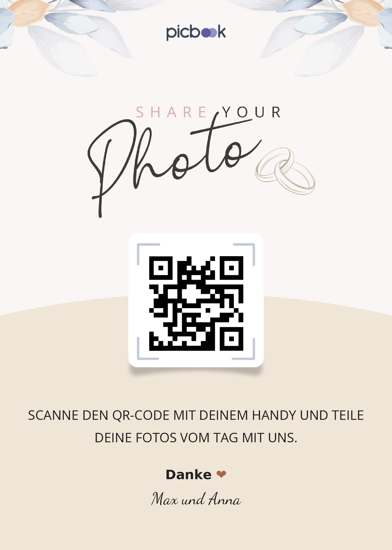 QR-Code-Rahmen 13x18