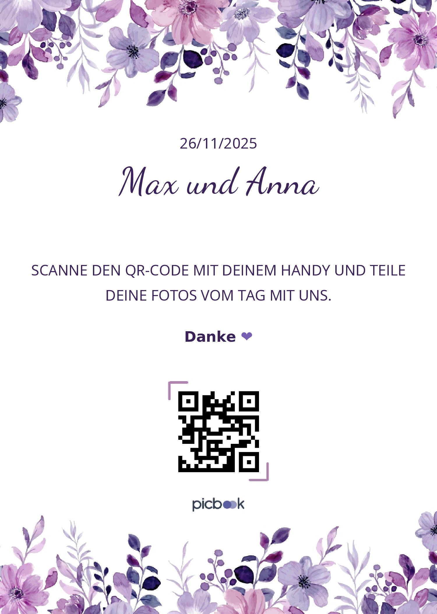 QR-Code-Rahmen 13x18